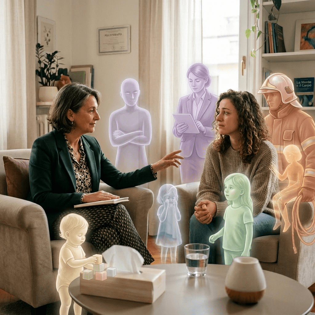 Il lavoro con le parti: capire cosa accade dentro di noi senza&nbsp;combatterci